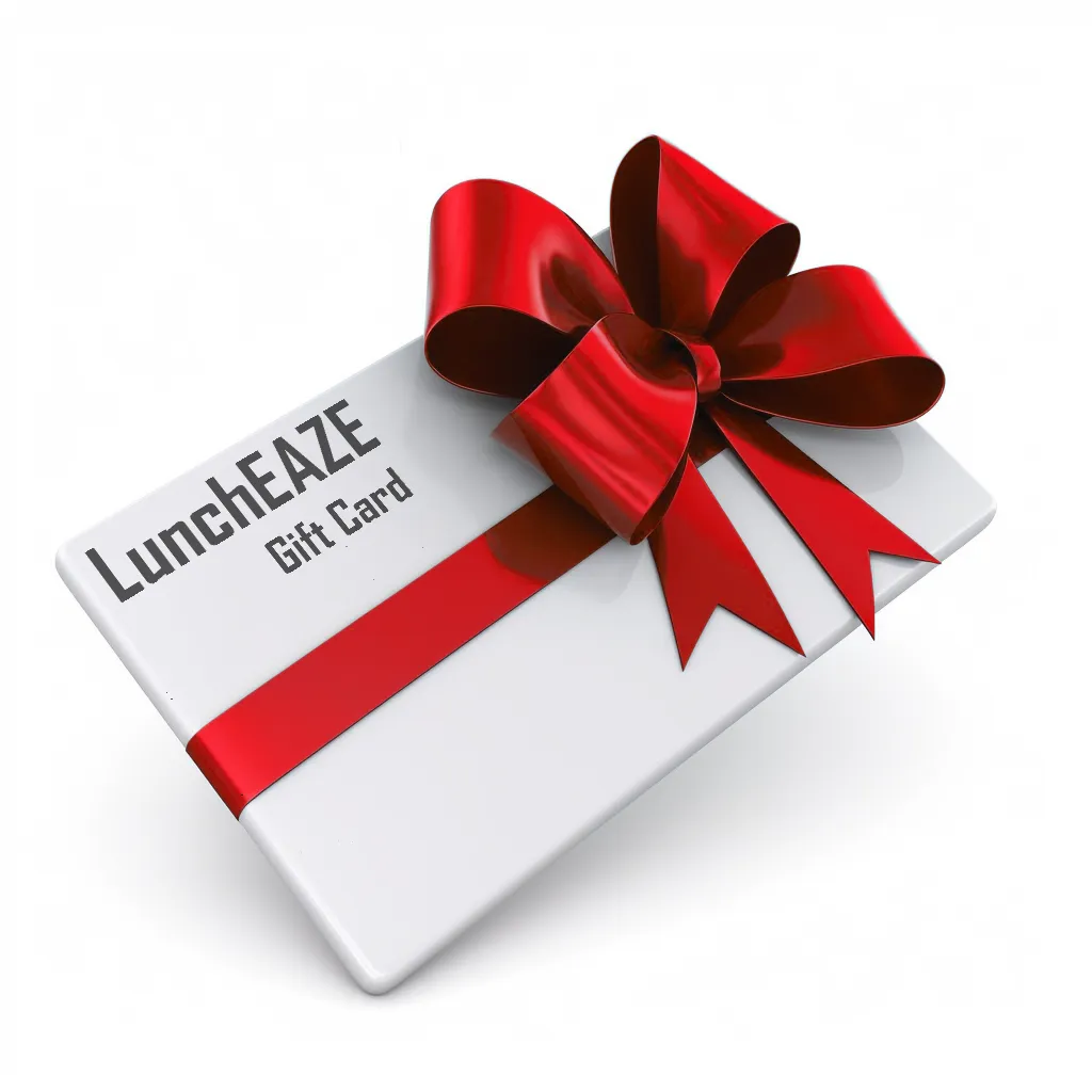 Red Gift Card Text