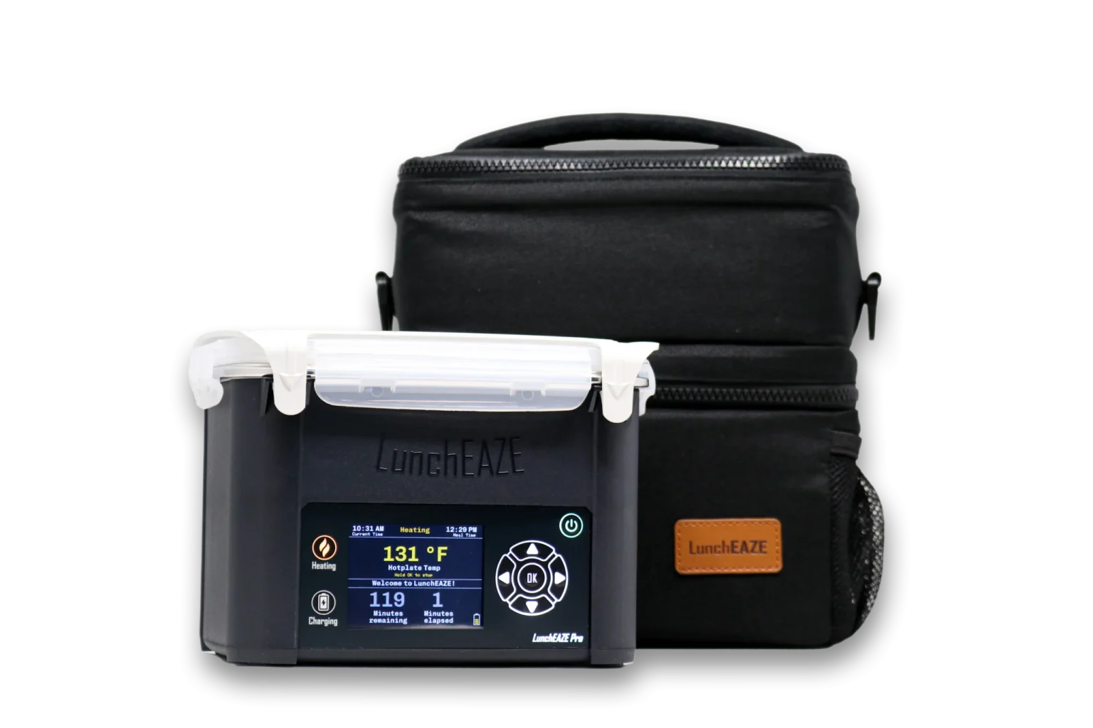 LunchEAZE - Pro: The Smartest Self-Heating Lunchbox