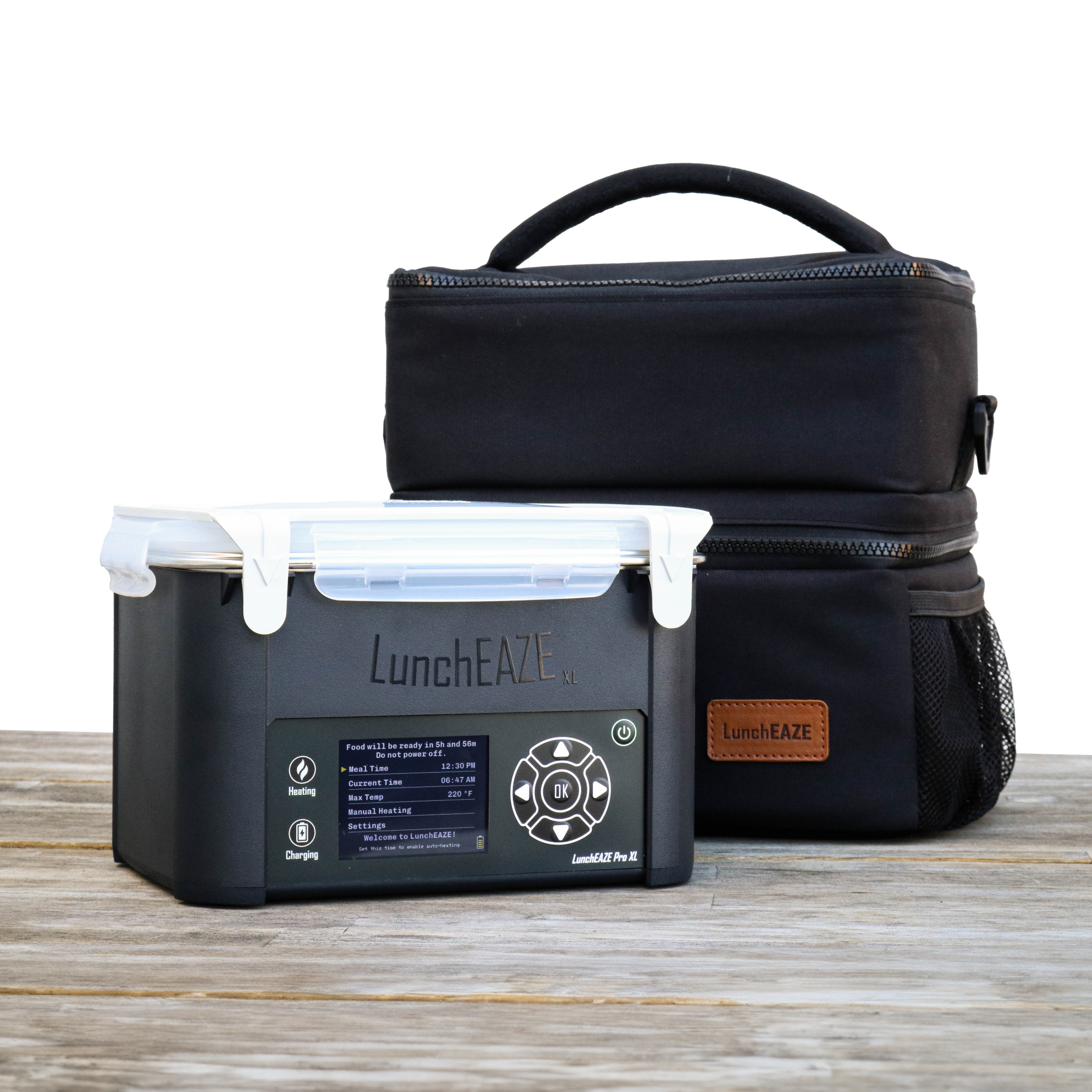 XL and Bag on Bench Expanded