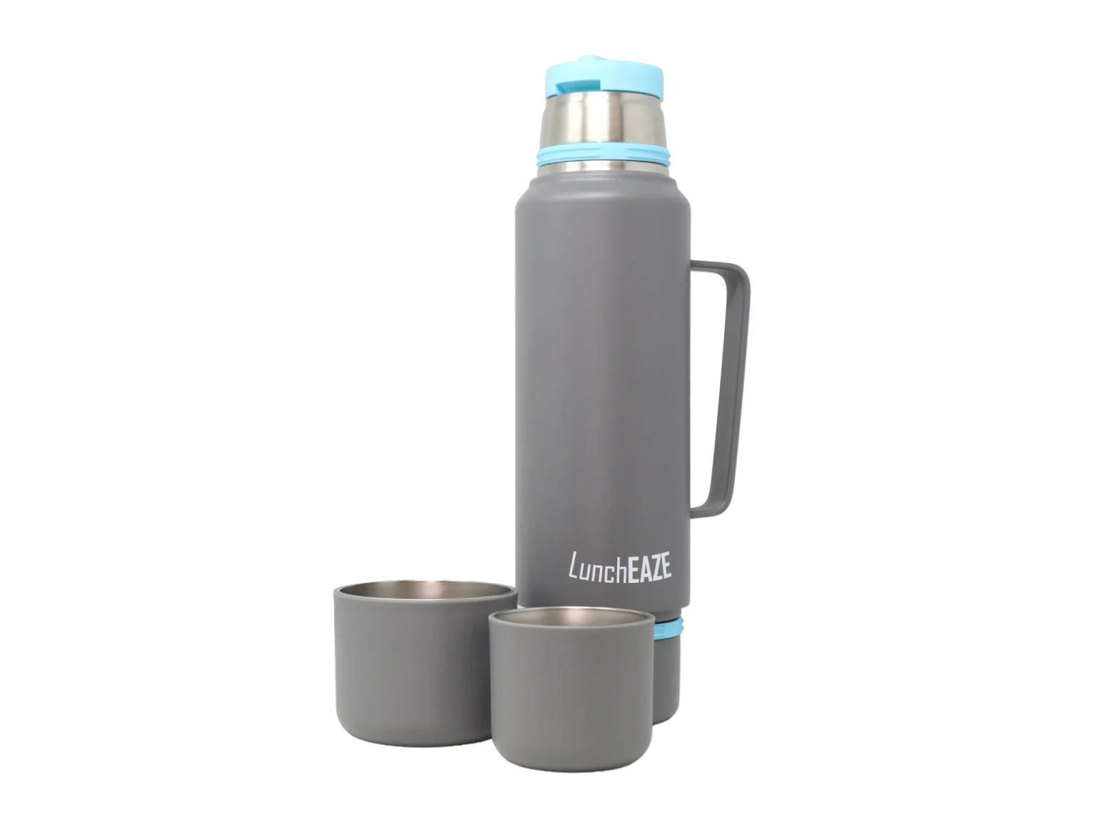 Insulated Travel Flask with Cups